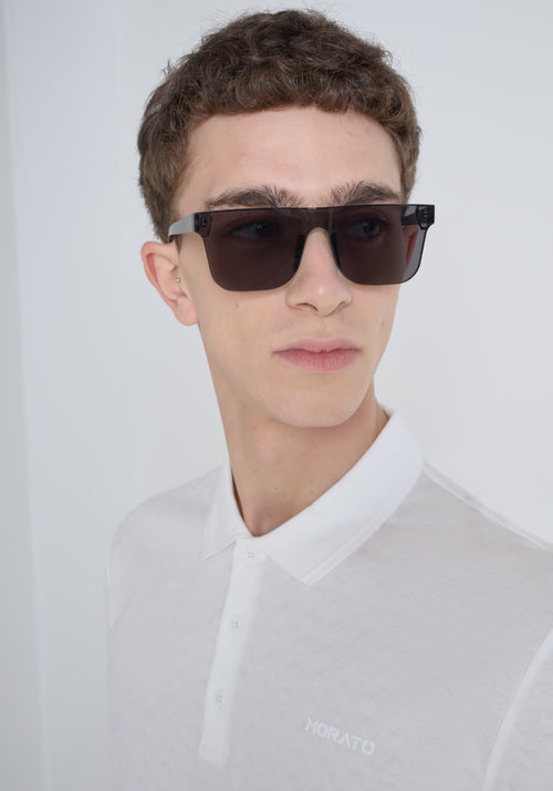 Polo Slim Fit In Mercerized Do