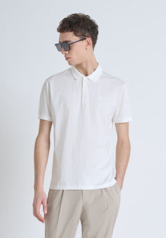 Polo Slim Fit In Mercerized Do