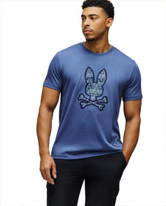 PSYCHO BUNNY CAMISETAS HOMBRE AZUL