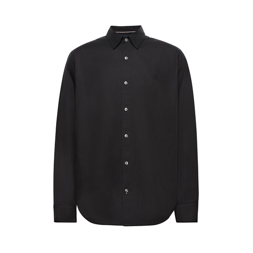 psycho bunny camisas fantasia hombre negro mt0300022blk