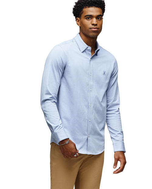 PSYCHO BUNNY CAMISAS HOMBRE AZUL