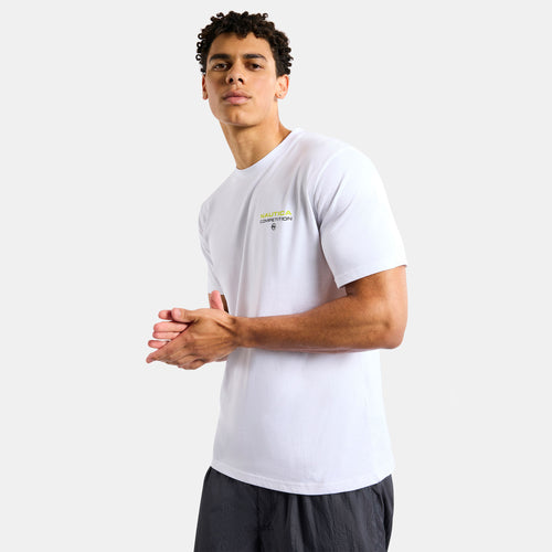 Camiseta blanca clasica para hombre