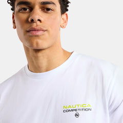 Camiseta blanca clasica para hombre