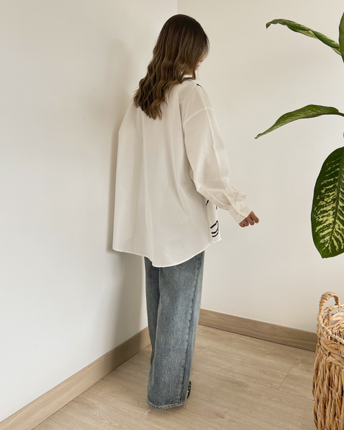 CAMISA PRIMIA DAMA P.030 BLANCO