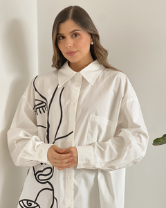 CAMISA PRIMIA DAMA P.030 BLANCO