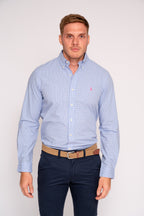 RALPH LAUREN CAMISA MANGA LARGA HOMBRE AZUL