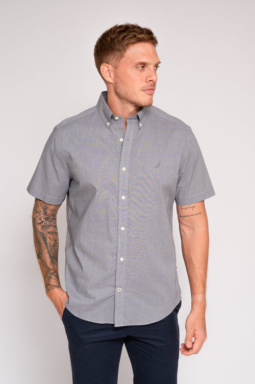 Camisa navy Náutica de hombre