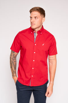 Camisa roja Nautica de hombre
