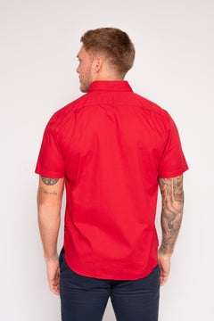 Camisa roja Nautica de hombre