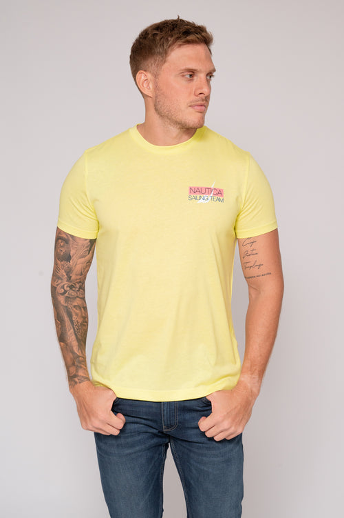 Camiseta estampada Náutica para hombre