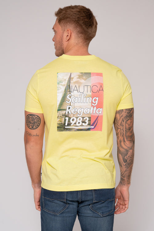 Camiseta estampada Náutica para hombre