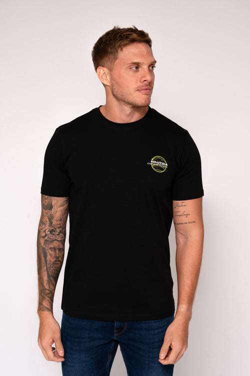Camiseta negra para hombre