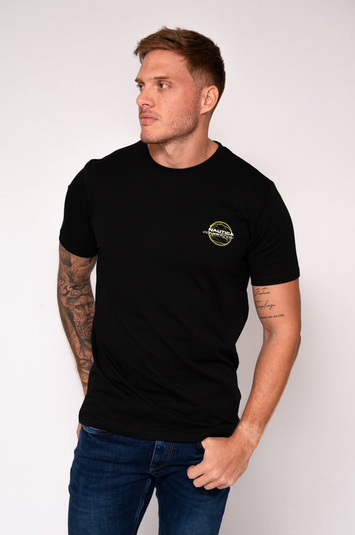 Camiseta negra para hombre