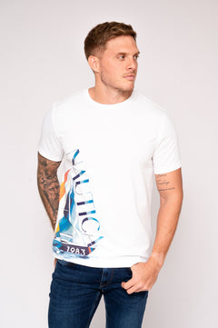 Camiseta estampada para hombre Náutica