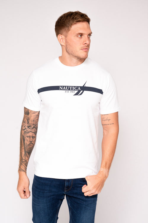 Camiseta blanca para hombre