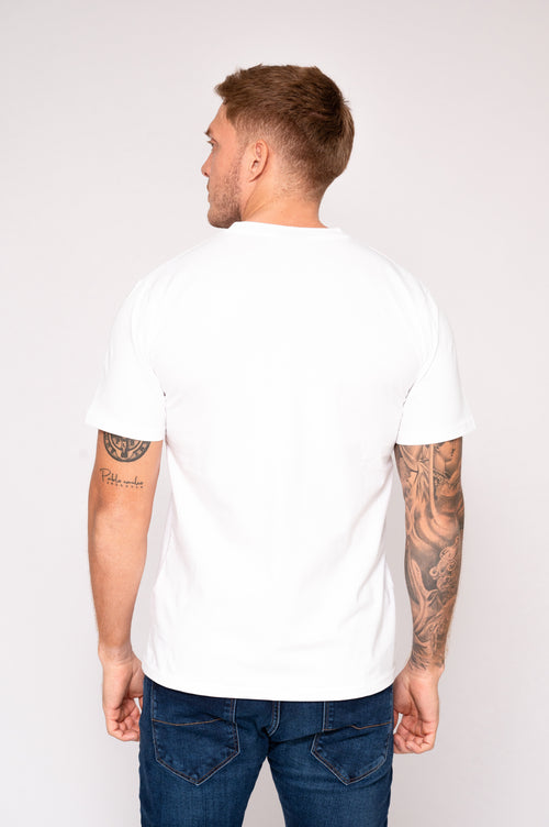 Camiseta blanca para hombre