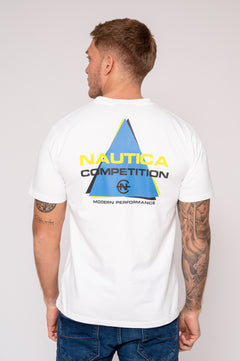 Camiseta blanca clasica para hombre