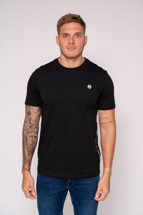 Camiseta gris para hombre con print