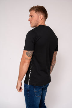 Camiseta gris para hombre con print