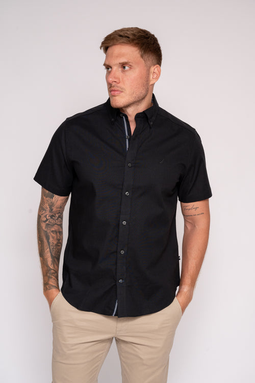 Camisa negra náutica TrueBlack