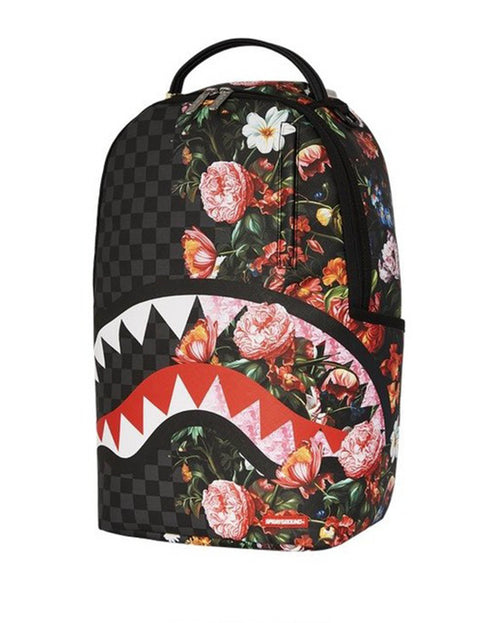 Mochila Dlxsv Split Pink Floral Check