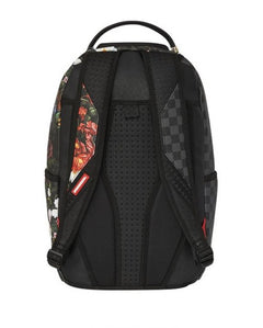 Mochila Dlxsv Split Pink Floral Check