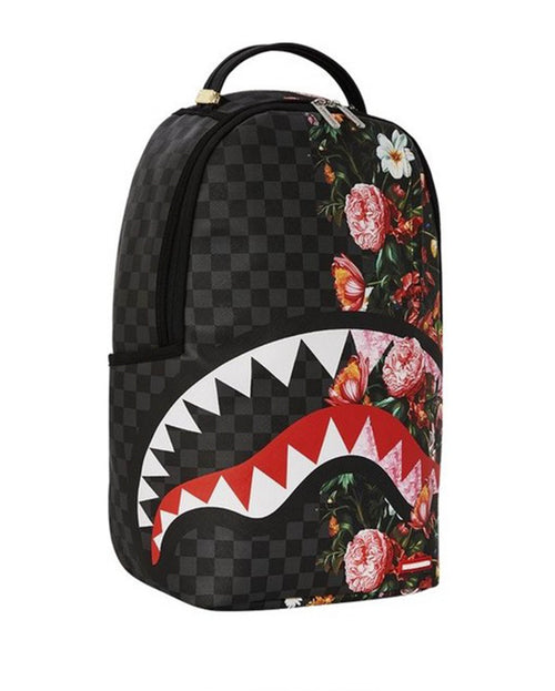 Mochila Dlxsv Split Pink Floral Check