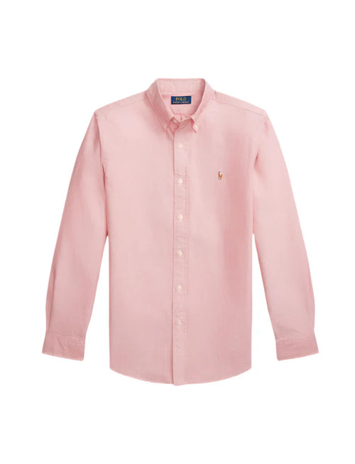RALPH LAUREN CAMISA MANGA LARGA HOMBRE MARRON