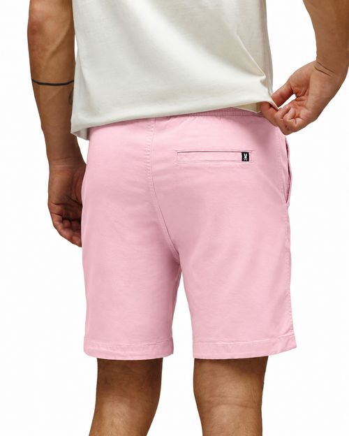 PSYCHO BUNNY BERMUDA TENCEL STRETCH WILLIS PARA CABALLERO HOMBRE ROSADO B6R584F200RMR