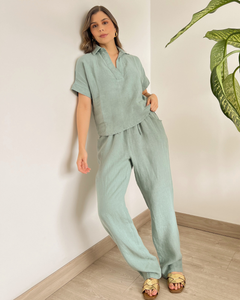 BLUSA PRIMIA DAMA T.110 VERDE VERDE