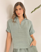 BLUSA PRIMIA DAMA T.110 VERDE VERDE