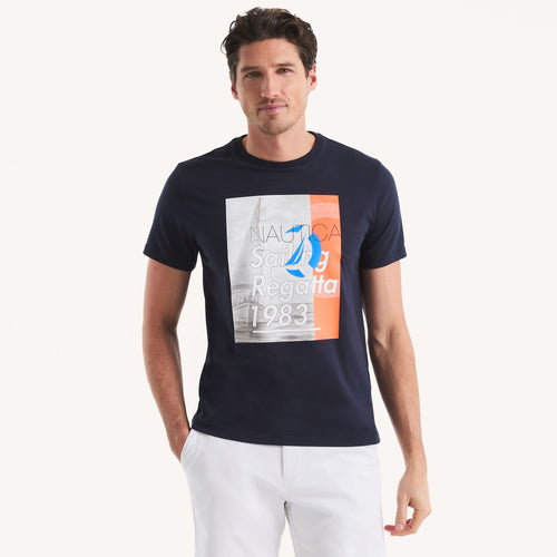 Camiseta estampada para hombre Náutica