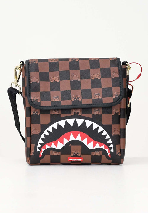 Bolso Cruzado Ancho Peeking Character Check