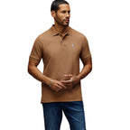 PSYCHO BUNNY POLO MANGA CORTA HOMBRE CLASICA MARRON