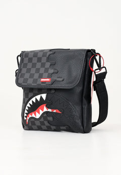 Bolso Cruzado Ancho Unfinished Shark