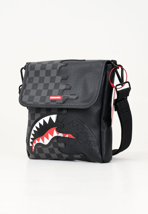 Bolso Cruzado Ancho Unfinished Shark