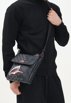 Bolso Cruzado Ancho Unfinished Shark