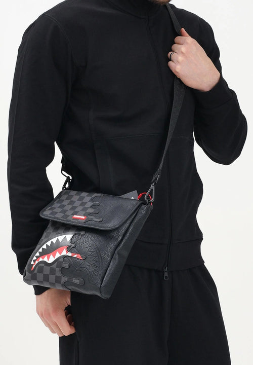 Bolso Cruzado Ancho Unfinished Shark