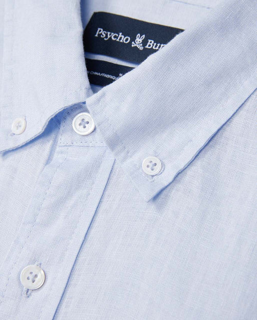 Camisa Manga Corta De Lino Aldine Para C