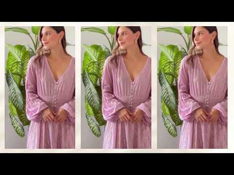 VESTIDO PRIMIA DAMA P.012 LAVANDA