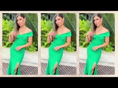 VESTIDO PRIMIA DAMA ROYAL VERDE VERDE