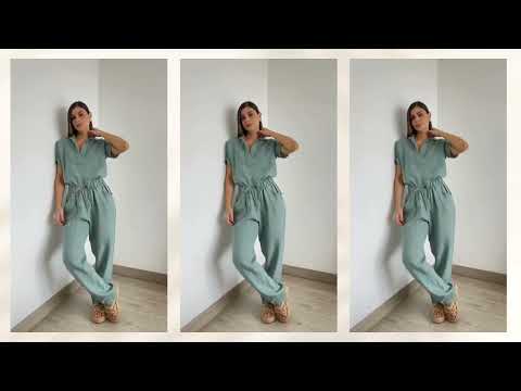 BLUSA PRIMIA DAMA T.110 VERDE VERDE