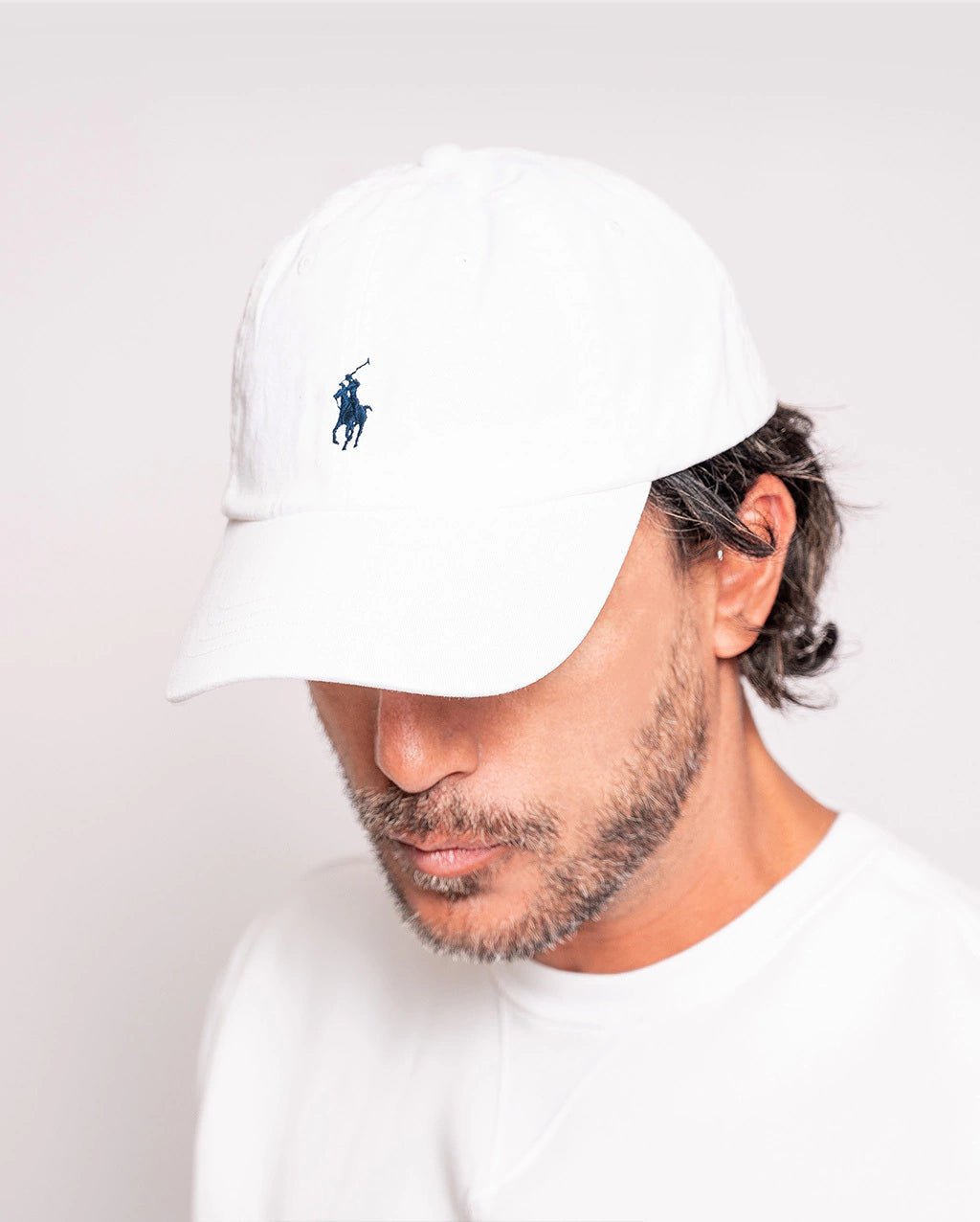 Gorra ralph lauren blanca best sale