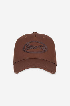 gorra marrón blow up G55 9012