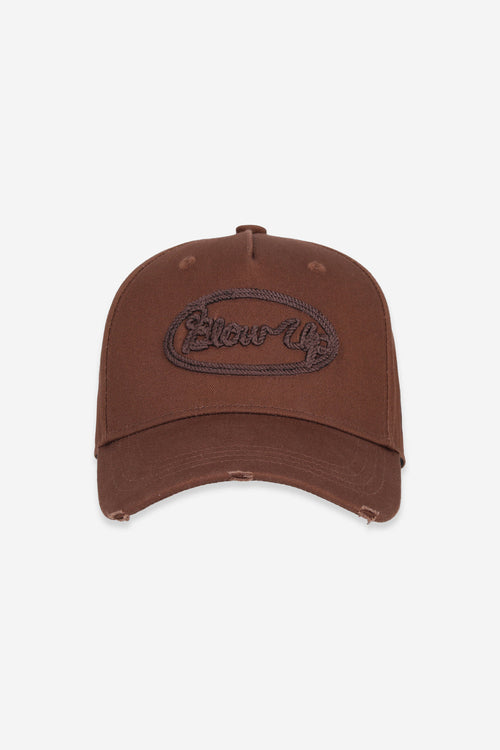 gorra marrón blow up G55 9012