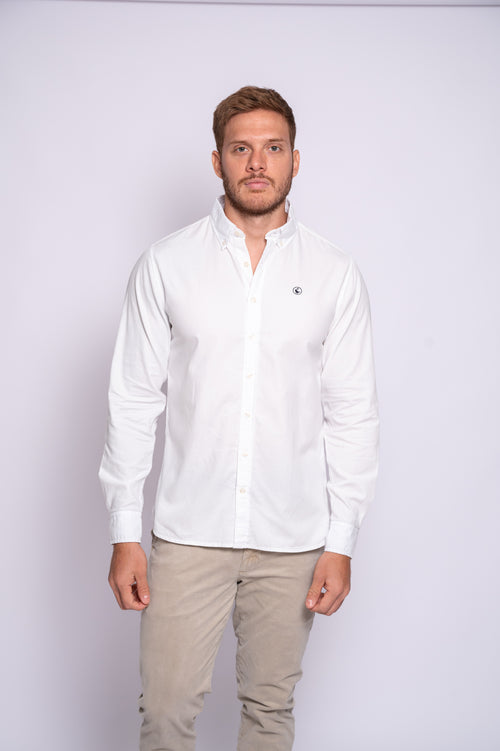 CAMISA EL GANSO BLANCO 1050W240200