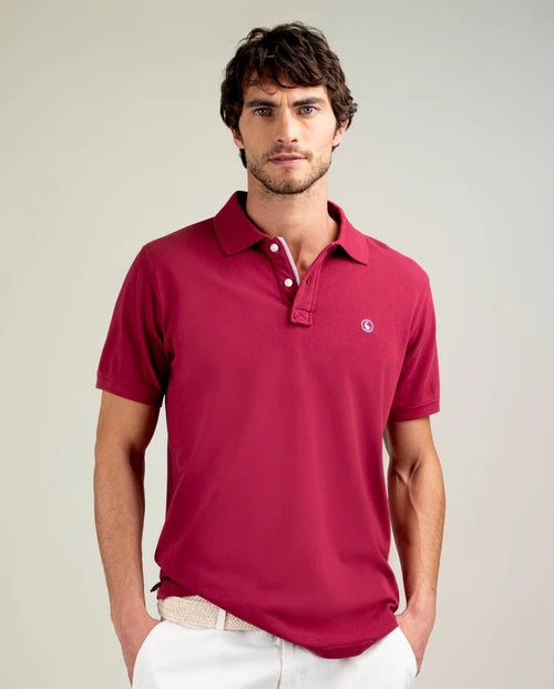 polo el ganso granate 1100s250036