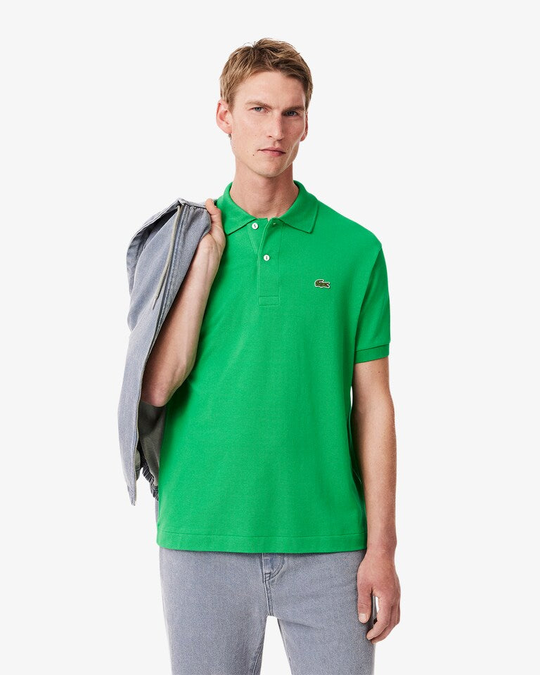 CAMISETA TIPO POLO LACOSTE GREEN - L1212-23SIW