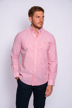 NAUTICA CAMISA M/L DE HOMBRE ROJO 01990W-6FO