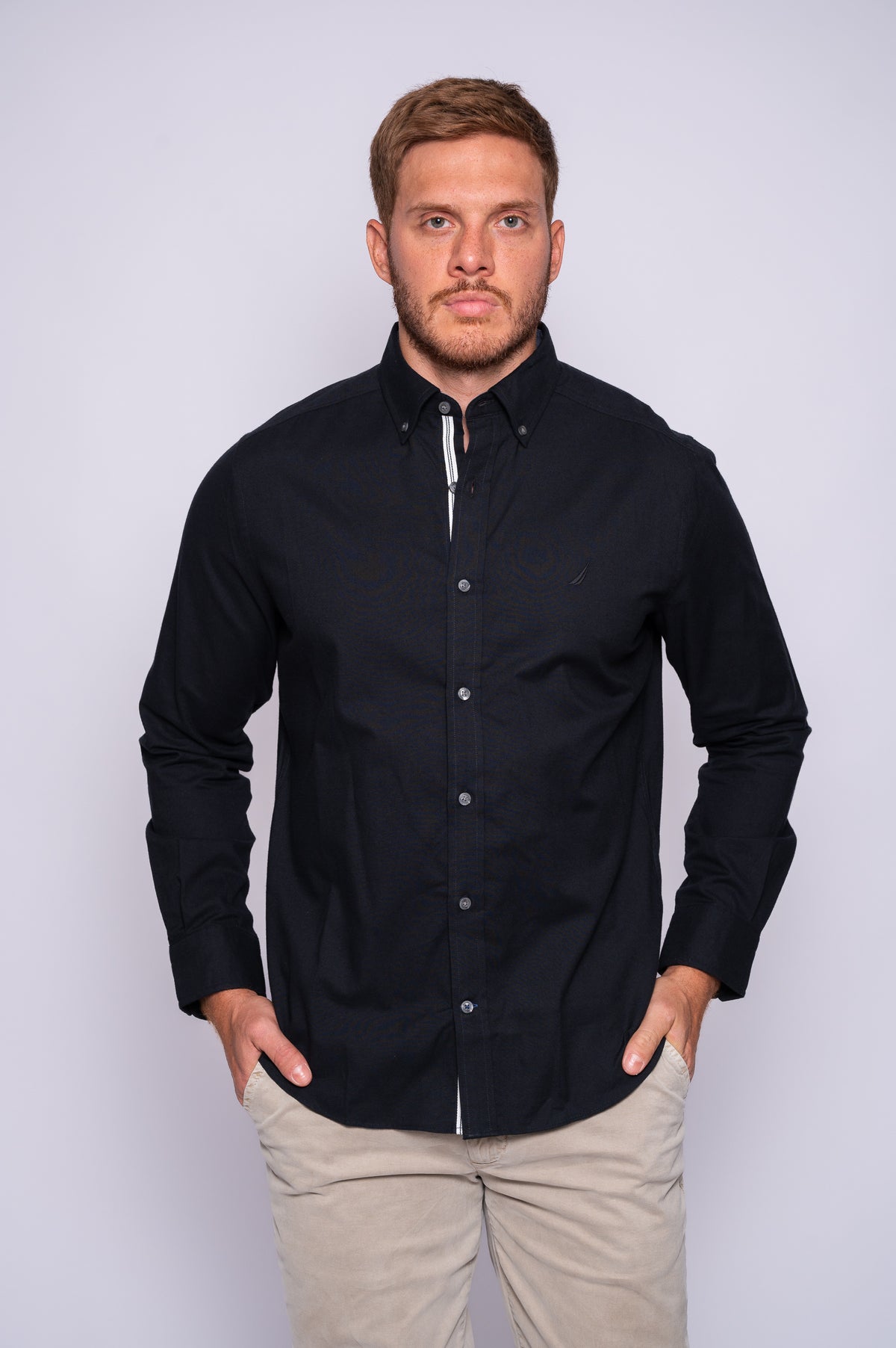CAMISA M/L NAUTICA 01101W0TB